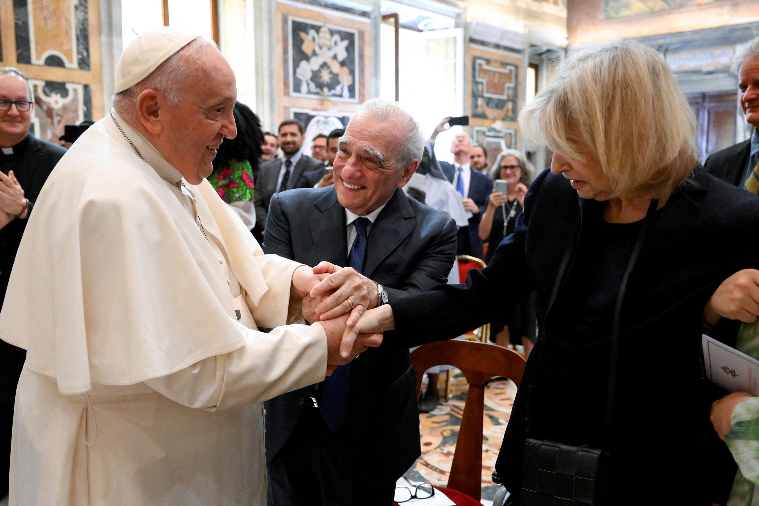 ملاقات مارتین اسکورسیزی با پاپ