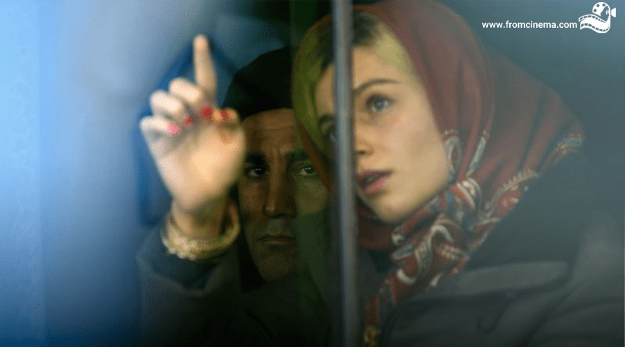 محسن تنابنده و مهسا حجازی در فیلم جنگ جهانی سوم