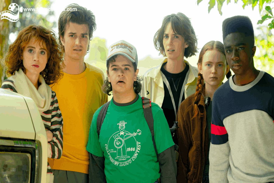 نمایی از سریال Stranger Things